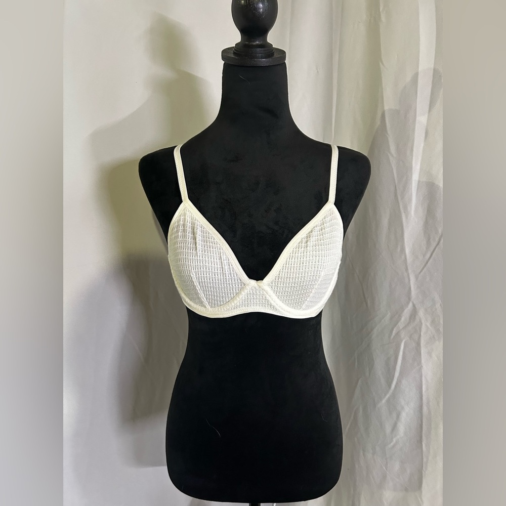 White bralette wired 34B free people
